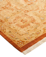 One-of-a-Kind Imported Hand-knotted Area Rug  - Brown, 9' 0" x 12' 5" - Modern Rug Importers