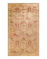 One-of-a-Kind Imported Hand-knotted Area Rug  - Brown, 9' 1" x 15' 2" - Modern Rug Importers