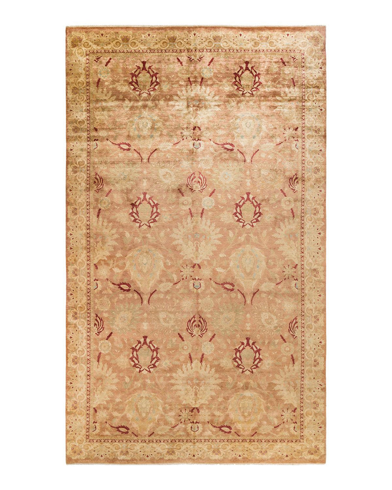 One-of-a-Kind Imported Hand-knotted Area Rug  - Brown, 9' 1" x 15' 2" - Modern Rug Importers