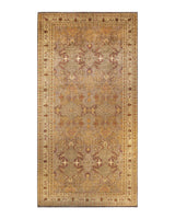 One-of-a-Kind Imported Hand-knotted Area Rug  - Brown, 9' 1" x 18' 6" - Modern Rug Importers