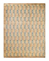 One-of-a-Kind Imported Hand-knotted Area Rug  - Brown, 9' 2" x 11' 10" - Modern Rug Importers