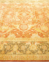One-of-a-Kind Imported Hand-Knotted Area Rug  - Brown, 9' 2" x 12' 4" - Modern Rug Importers