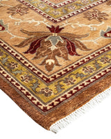 One-of-a-Kind Imported Hand-knotted Area Rug  - Brown, 9' 2" x 12' 5" - Modern Rug Importers