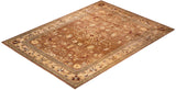 One-of-a-Kind Imported Hand-knotted Area Rug  - Brown, 9' 2" x 12' 5" - Modern Rug Importers