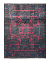 One-of-a-Kind Imported Hand-knotted Area Rug  - Dark Gray, 9' 2" x 12' 2" - Modern Rug Importers