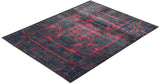 One-of-a-Kind Imported Hand-knotted Area Rug  - Dark Gray, 9' 2" x 12' 2" - Modern Rug Importers
