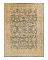 One-of-a-Kind Imported Hand-knotted Area Rug  - Gray, 10' 3" x 13' 7" - Modern Rug Importers