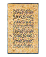 One-of-a-Kind Imported Hand-knotted Area Rug  - Gray, 6' 1" x 9' 6" - Modern Rug Importers