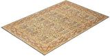 One-of-a-Kind Imported Hand-knotted Area Rug  - Gray, 6' 2" x 9' 1" - Modern Rug Importers