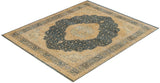 One-of-a-Kind Imported Hand-knotted Area Rug  - Gray,  8' 1" x 9' 10" - Modern Rug Importers