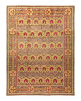One-of-a-Kind Imported Hand-knotted Area Rug  - Gray, 8' 10" x 11' 9" - Modern Rug Importers