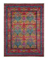 One-of-a-Kind Imported Hand-knotted Area Rug  - Gray, 9' 0" x 11' 9" - Modern Rug Importers