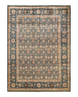 One-of-a-Kind Imported Hand-knotted Area Rug  - Gray,  9' 0" x 12' 4" - Modern Rug Importers