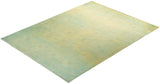 One-of-a-Kind Imported Hand-knotted Area Rug  - Green, 10' 1" x 13' 5" - Modern Rug Importers