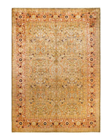 One-of-a-Kind Imported Hand-knotted Area Rug  - Green,  10' 1" x 14' 4" - Modern Rug Importers