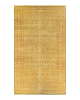 One-of-a-Kind Imported Hand-knotted Area Rug  - Green, 10' 2" x 17' 7" - Modern Rug Importers
