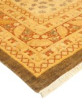 One-of-a-Kind Imported Hand-knotted Area Rug  - Green, 12' 2" x 17' 7" - Modern Rug Importers