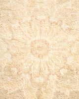 One-of-a-Kind Imported Hand-knotted Area Rug  - Green, 4' 2" x 6' 4" - Modern Rug Importers