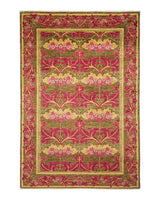 One-of-a-Kind Imported Hand-knotted Area Rug  - Green, 5' 10" x 8' 10" - Modern Rug Importers