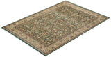 One-of-a-Kind Imported Hand-knotted Area Rug  - Green, 6' 0" x 8' 9" - Modern Rug Importers