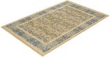 One-of-a-Kind Imported Hand-knotted Area Rug  - Green, 6' 0" x 9' 0" - Modern Rug Importers