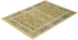 One-of-a-Kind Imported Hand-knotted Area Rug  - Green, 6' 1" x 8' 4" - Modern Rug Importers