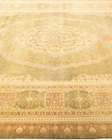 One-of-a-Kind Imported Hand-knotted Area Rug  - Green, 6' 1" x 9' 2" - Modern Rug Importers