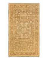 One-of-a-Kind Imported Hand-knotted Area Rug  - Green, 6' 3" x 10' 9" - Modern Rug Importers