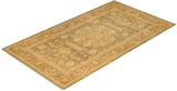 One-of-a-Kind Imported Hand-knotted Area Rug  - Green, 6' 3" x 11' 1" - Modern Rug Importers