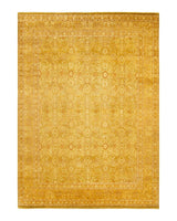 One-of-a-Kind Imported Hand-knotted Area Rug  - Green, 7' 10" x 11' 1" - Modern Rug Importers