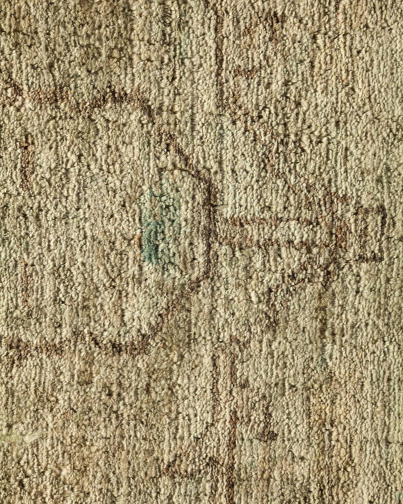 One-of-a-Kind Imported Hand-knotted Area Rug  - Green, 7' 11" x 9' 5" - Modern Rug Importers