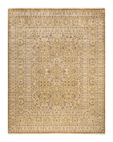 One-of-a-Kind Imported Hand-knotted Area Rug  - Green,  8' 1" x 10' 5" - Modern Rug Importers