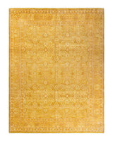 One-of-a-Kind Imported Hand-Knotted Area Rug  - Green, 8' 1" x 10' 8" - Modern Rug Importers