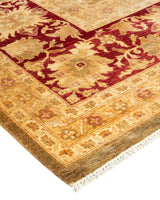 One-of-a-Kind Imported Hand-knotted Area Rug  - Green, 8' 1" x 9' 10" - Modern Rug Importers