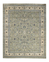 One-of-a-Kind Imported Hand-knotted Area Rug  - Green, 8' 3" x 10' 1" - Modern Rug Importers