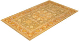 One-of-a-Kind Imported Hand-knotted Area Rug  - Green, 8' 3" x 13' 5" - Modern Rug Importers