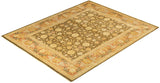 One-of-a-Kind Imported Hand-knotted Area Rug  - Green,  8' 4" x 10' 5" - Modern Rug Importers