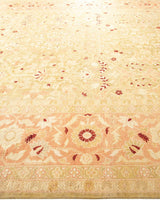 One-of-a-Kind Imported Hand-knotted Area Rug  - Green, 9' 0" x 12' 0" - Modern Rug Importers
