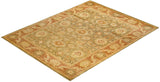 One-of-a-Kind Imported Hand-knotted Area Rug  - Green, 9' 3" x 11' 8" - Modern Rug Importers