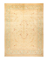 One-of-a-Kind Imported Hand-knotted Area Rug  - Ivory, 10' 1" x 13' 10" - Modern Rug Importers