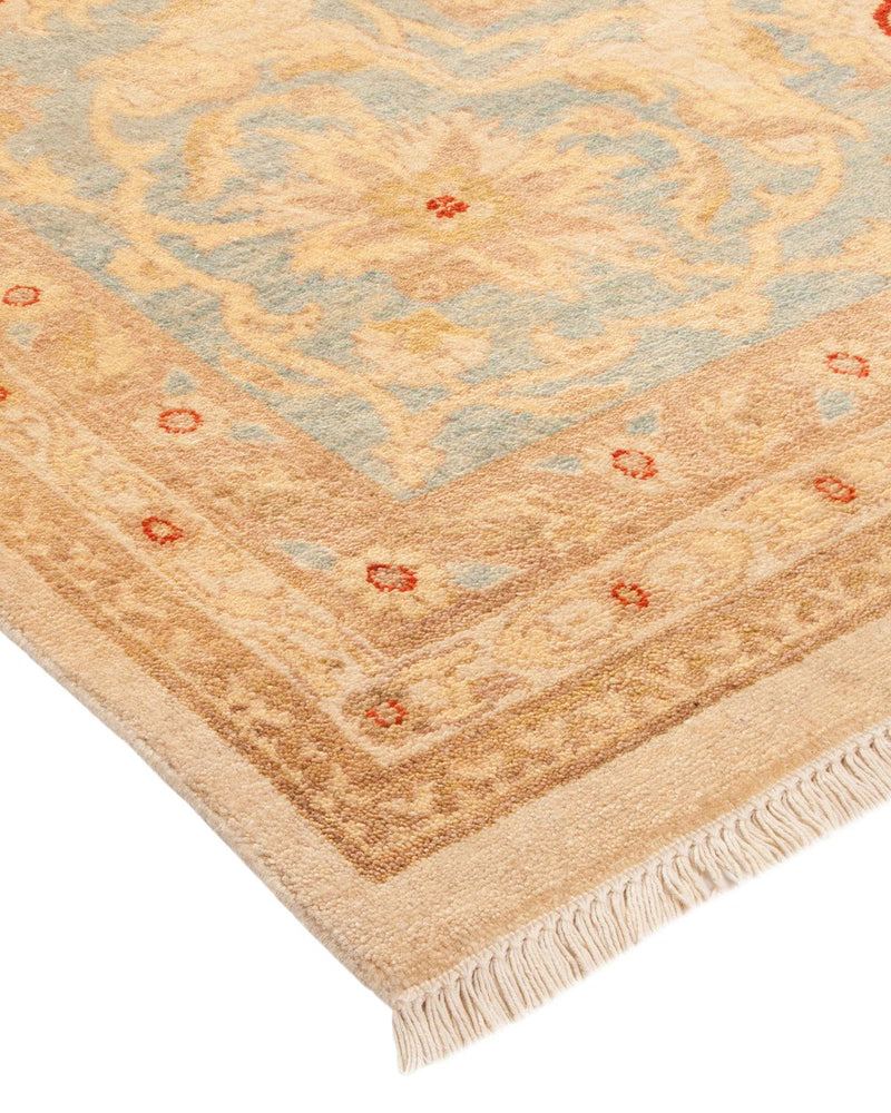 One-of-a-Kind Imported Hand-knotted Area Rug  - Ivory, 10' 1" x 13' 10" - Modern Rug Importers
