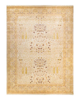 One-of-a-Kind Imported Hand-knotted Area Rug  - Ivory,  10' 3" x 13' 8" - Modern Rug Importers