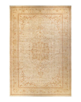 One-of-a-Kind Imported Hand-knotted Area Rug  - Ivory, 12' 0" x 18' 1" - Modern Rug Importers