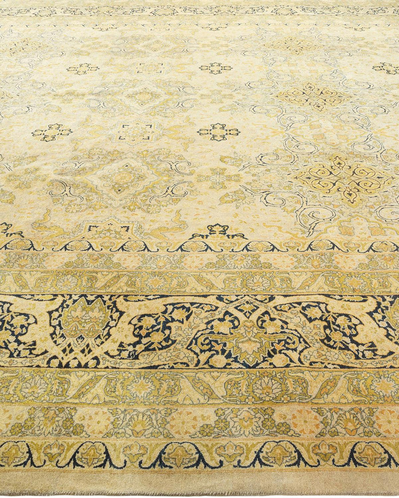 One-of-a-Kind Imported Hand-knotted Area Rug  - Ivory, 12' 3" x 20' 5" - Modern Rug Importers