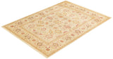 One-of-a-Kind Imported Hand-knotted Area Rug  - Ivory, 4' 1" x 5' 10" - Modern Rug Importers