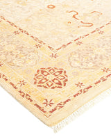 One-of-a-Kind Imported Hand-knotted Area Rug  - Ivory, 6' 0" x 13' 4" - Modern Rug Importers