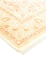 One-of-a-Kind Imported Hand-knotted Area Rug  - Ivory, 6' 0" x 8' 9" - Modern Rug Importers
