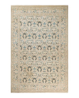 One-of-a-Kind Imported Hand-knotted Area Rug  - Ivory, 6' 0" x 9' 0" - Modern Rug Importers