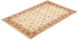 One-of-a-Kind Imported Hand-knotted Area Rug  - Ivory, 6' 0" x 9' 1" - Modern Rug Importers