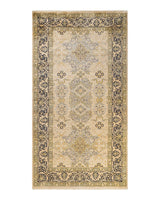 One-of-a-Kind Imported Hand-knotted Area Rug  - Ivory, 6' 1" x 11' 5" - Modern Rug Importers